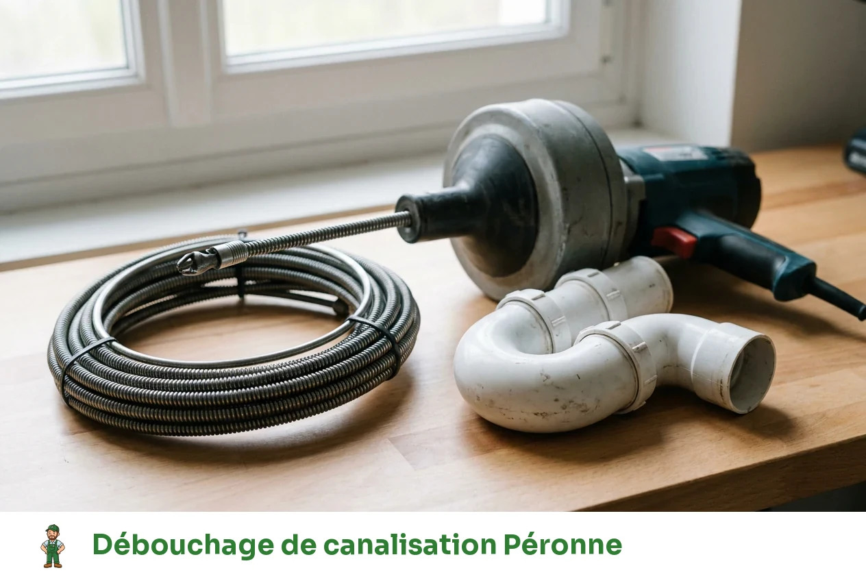 Débouchage de canalisation à Péronne