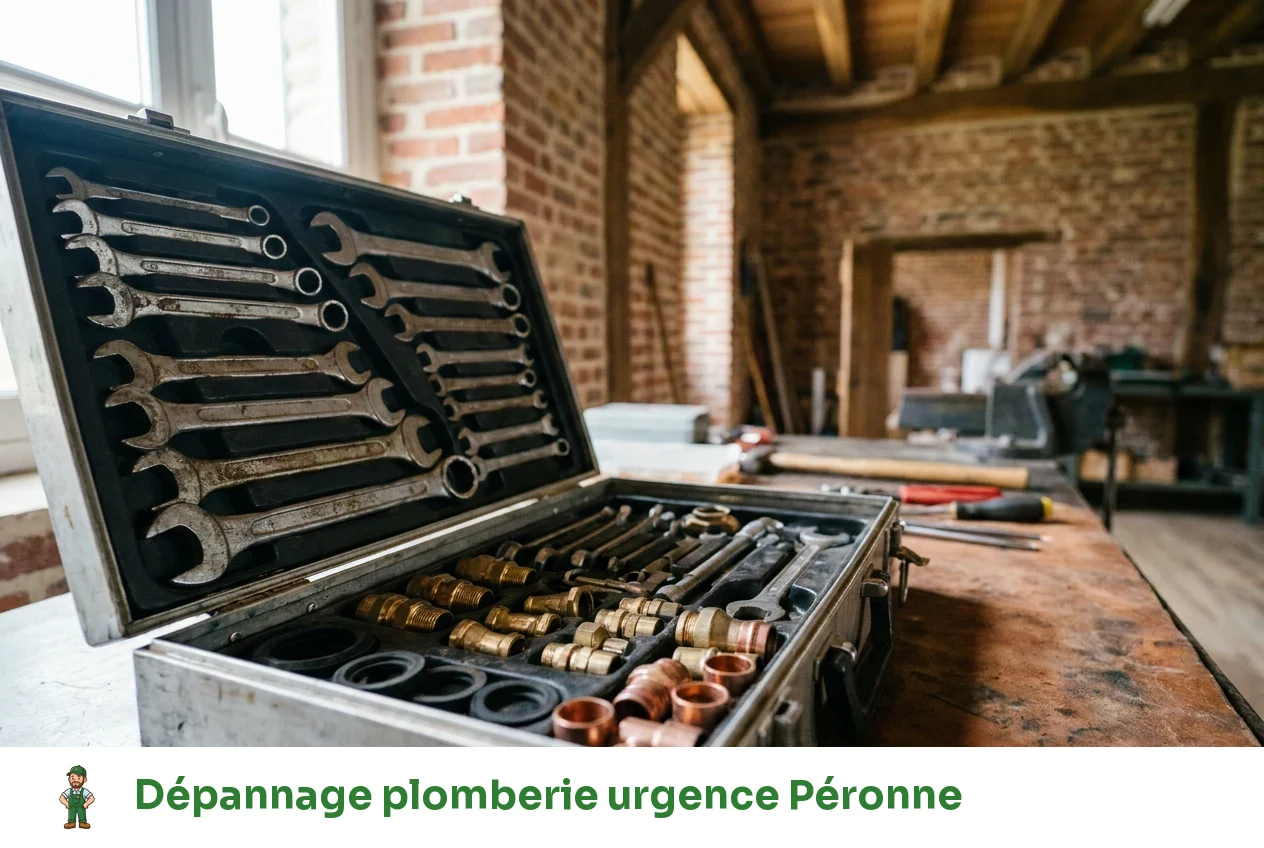 Dépannage plomberie urgence à Péronne