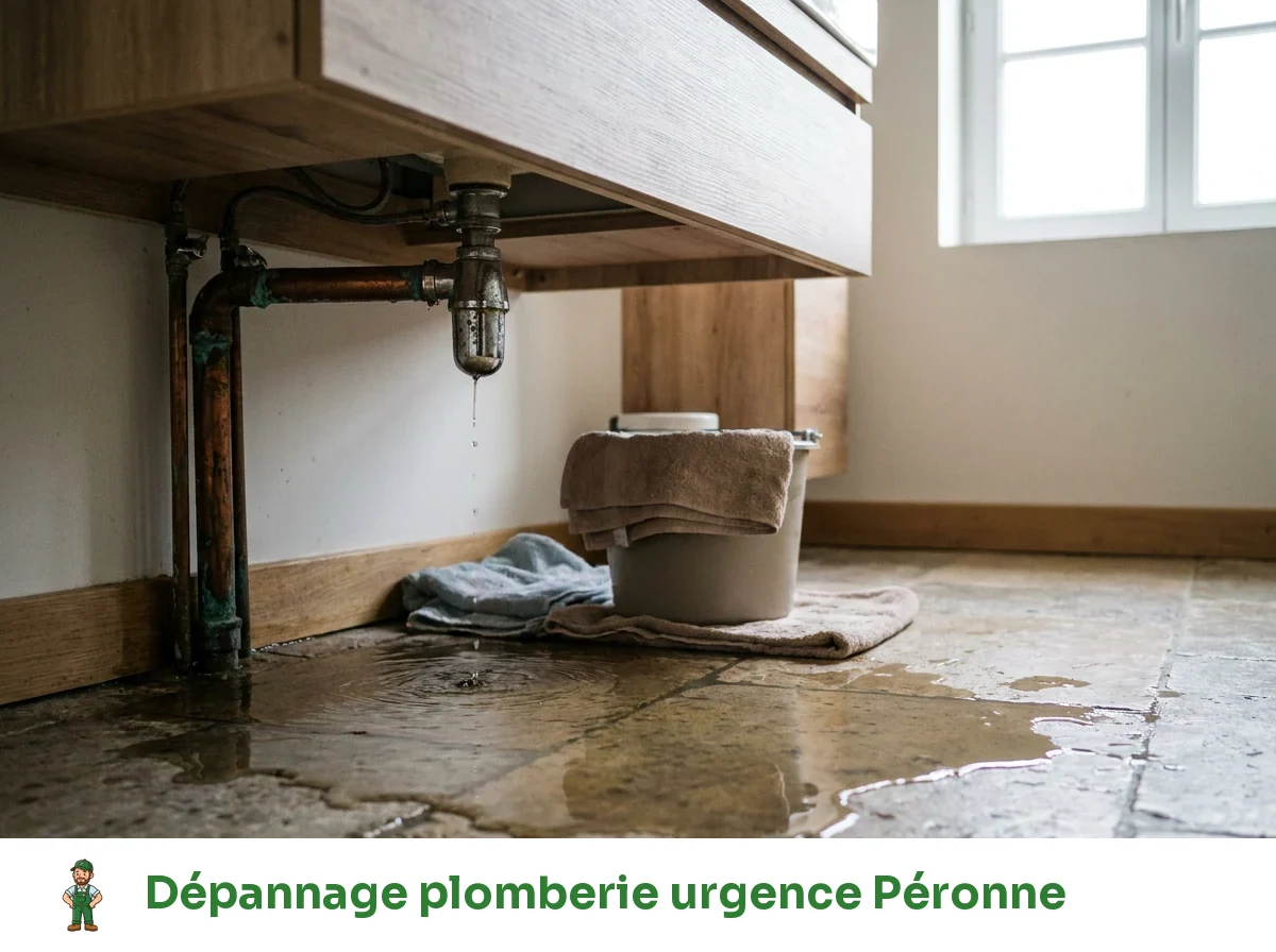 Dépannage plomberie urgence à Péronne