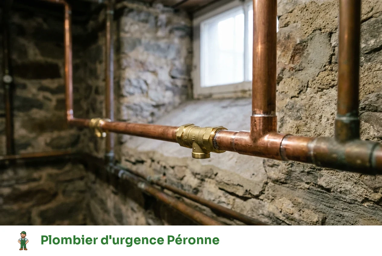 Plombier d'urgence à Péronne
