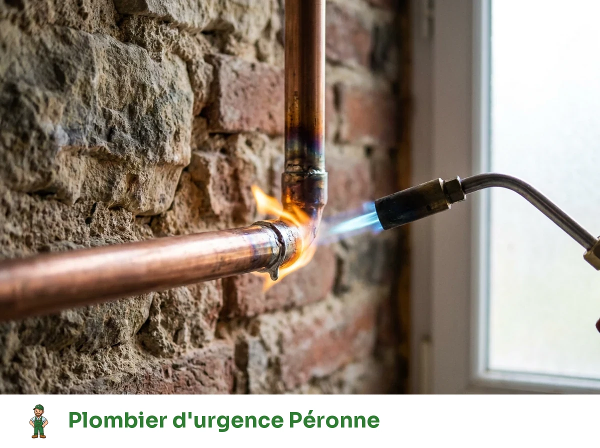 Plombier d'urgence à Péronne