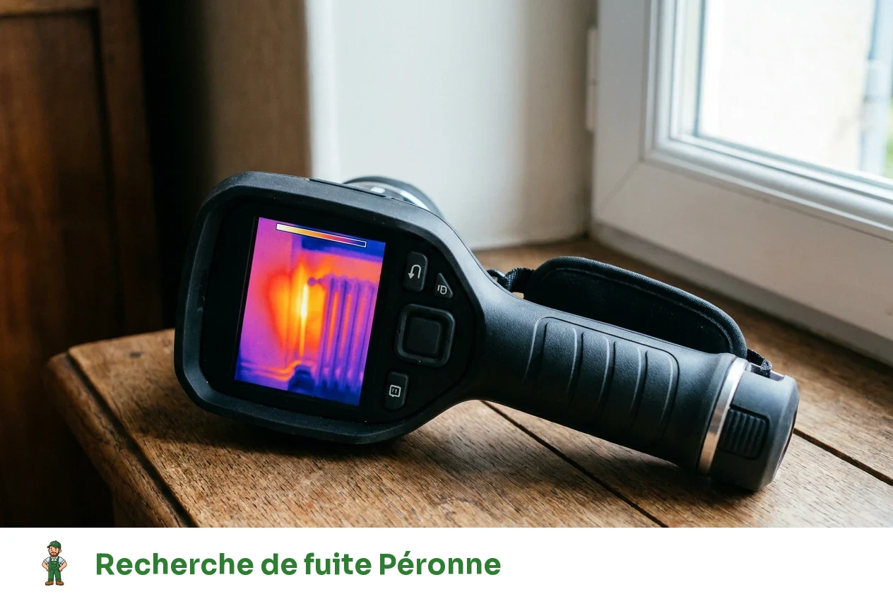 Recherche de fuite à Péronne