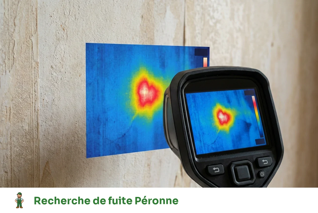 Recherche de fuite à Péronne