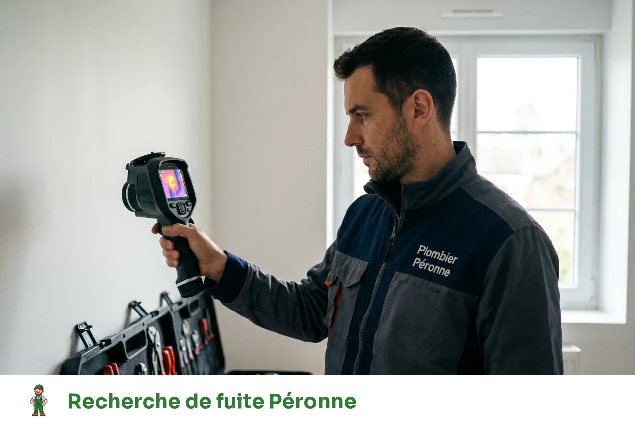 Recherche de fuite à Péronne