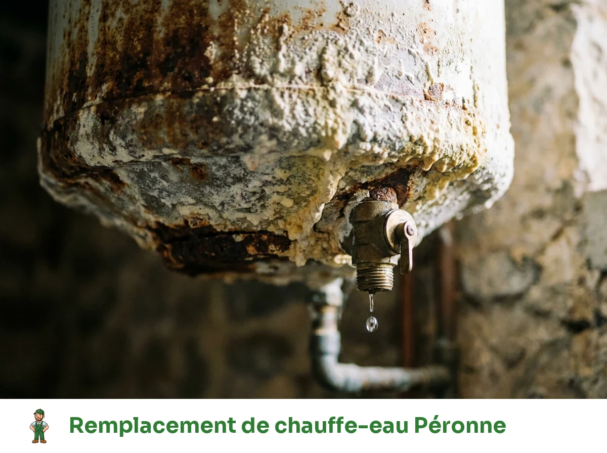 Remplacement de chauffe-eau à Péronne