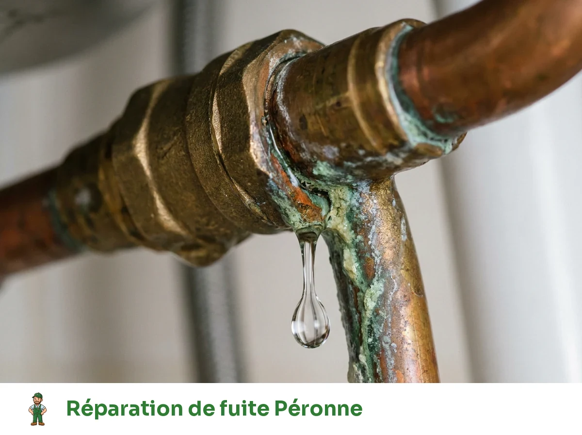 Réparation de fuite à Péronne