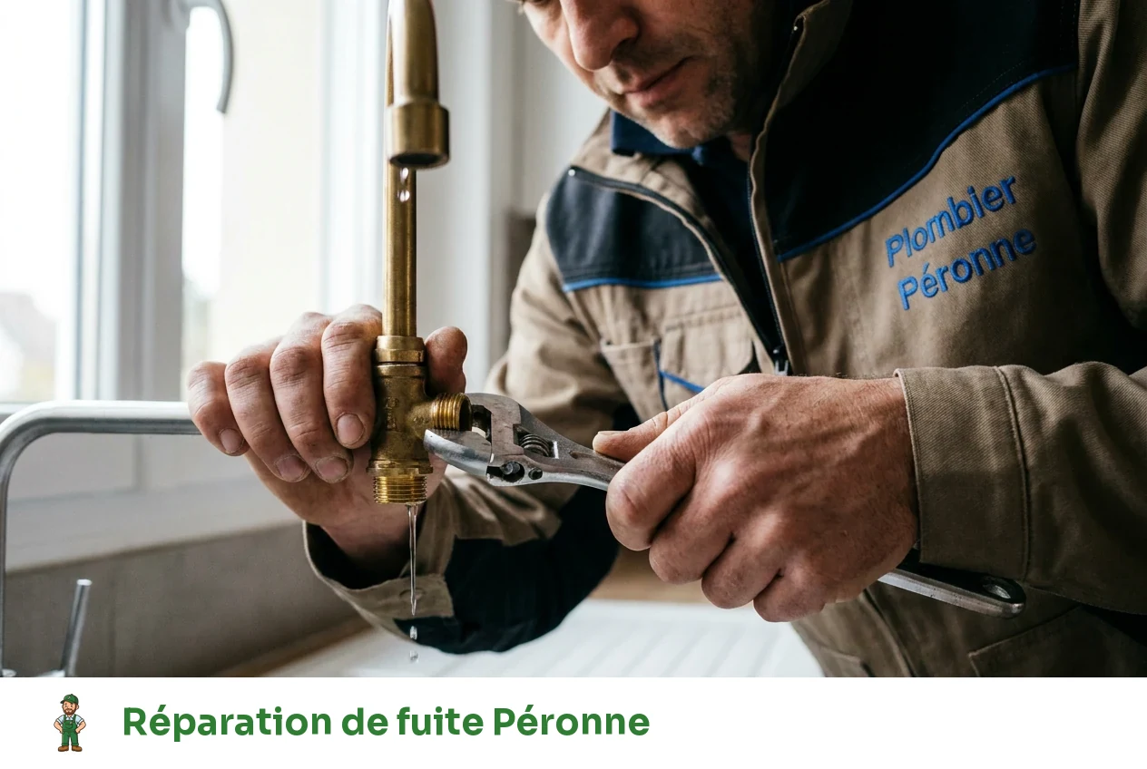 Réparation de fuite à Péronne